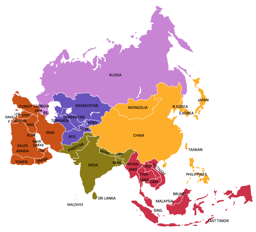 moving to Asia.